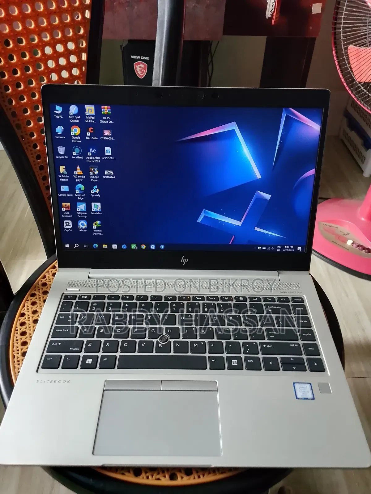 Laptop HP EliteBook 840 G6 8GB Intel Core i5 SSD 256GB