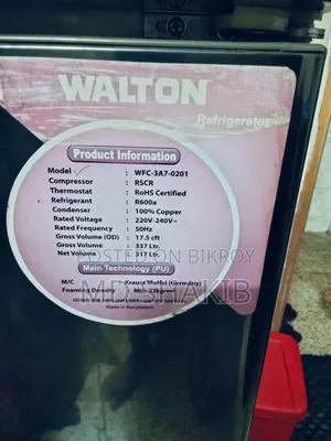 Walton 17.5 SFT Refrigerator