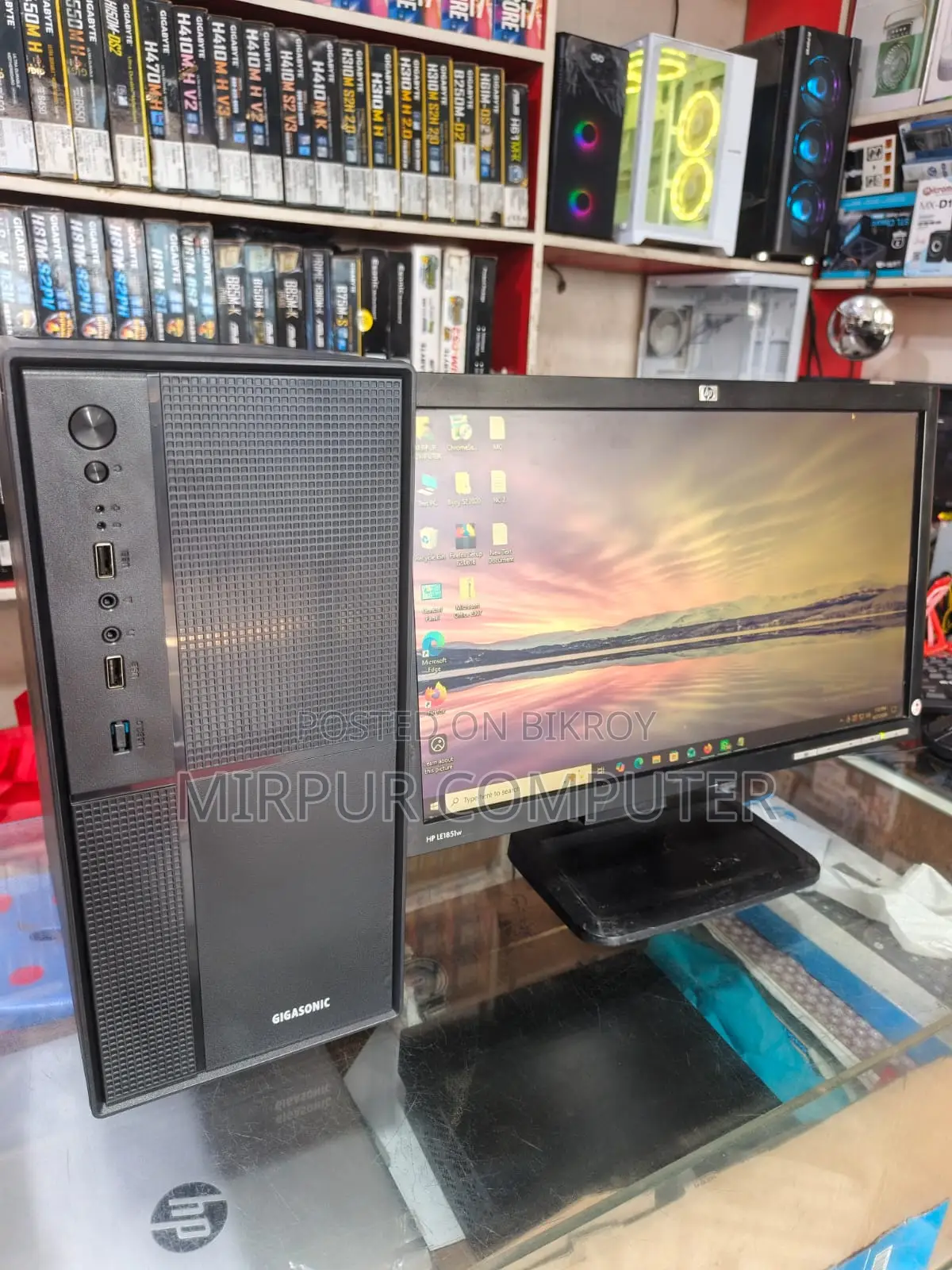 New Desktop Computer Asus 8GB Intel Core i3 HDD 500GB