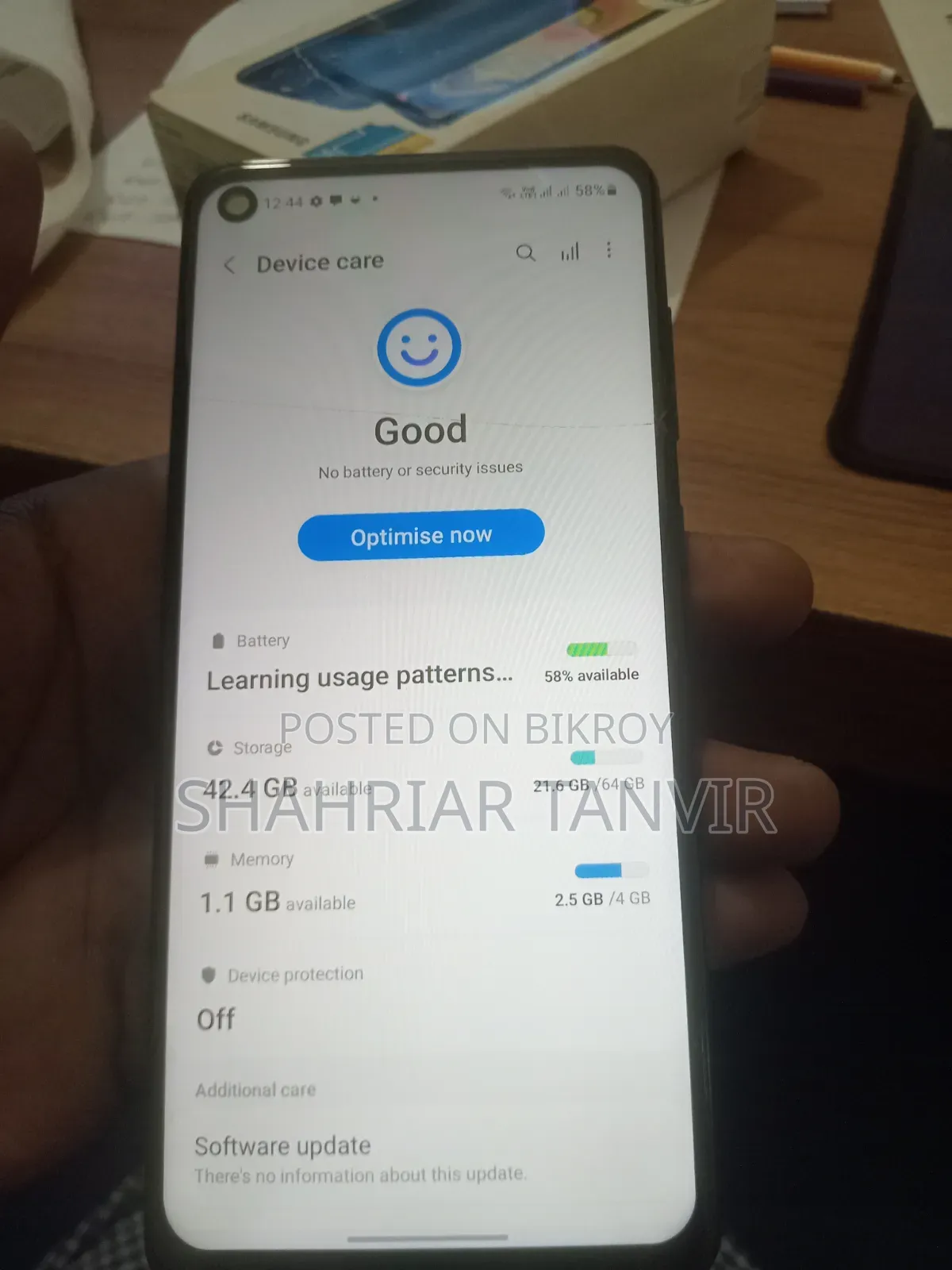 Samsung Galaxy A21s 128 GB Blue