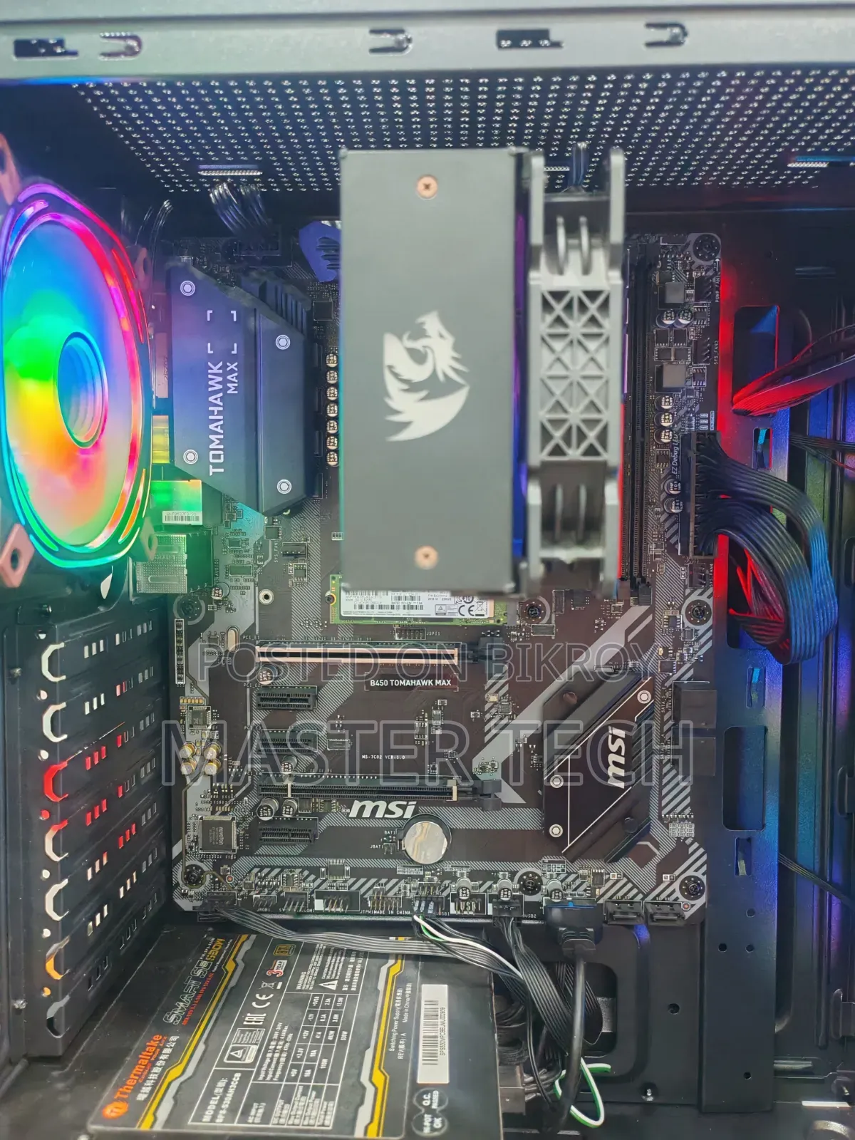 Desktop Computer 8GB AMD Ryzen 5 HDD+SSD 256GB