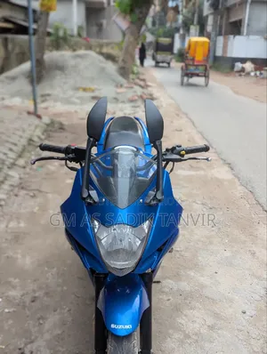 New Suzuki Gixxer Monotone 2023 Blue