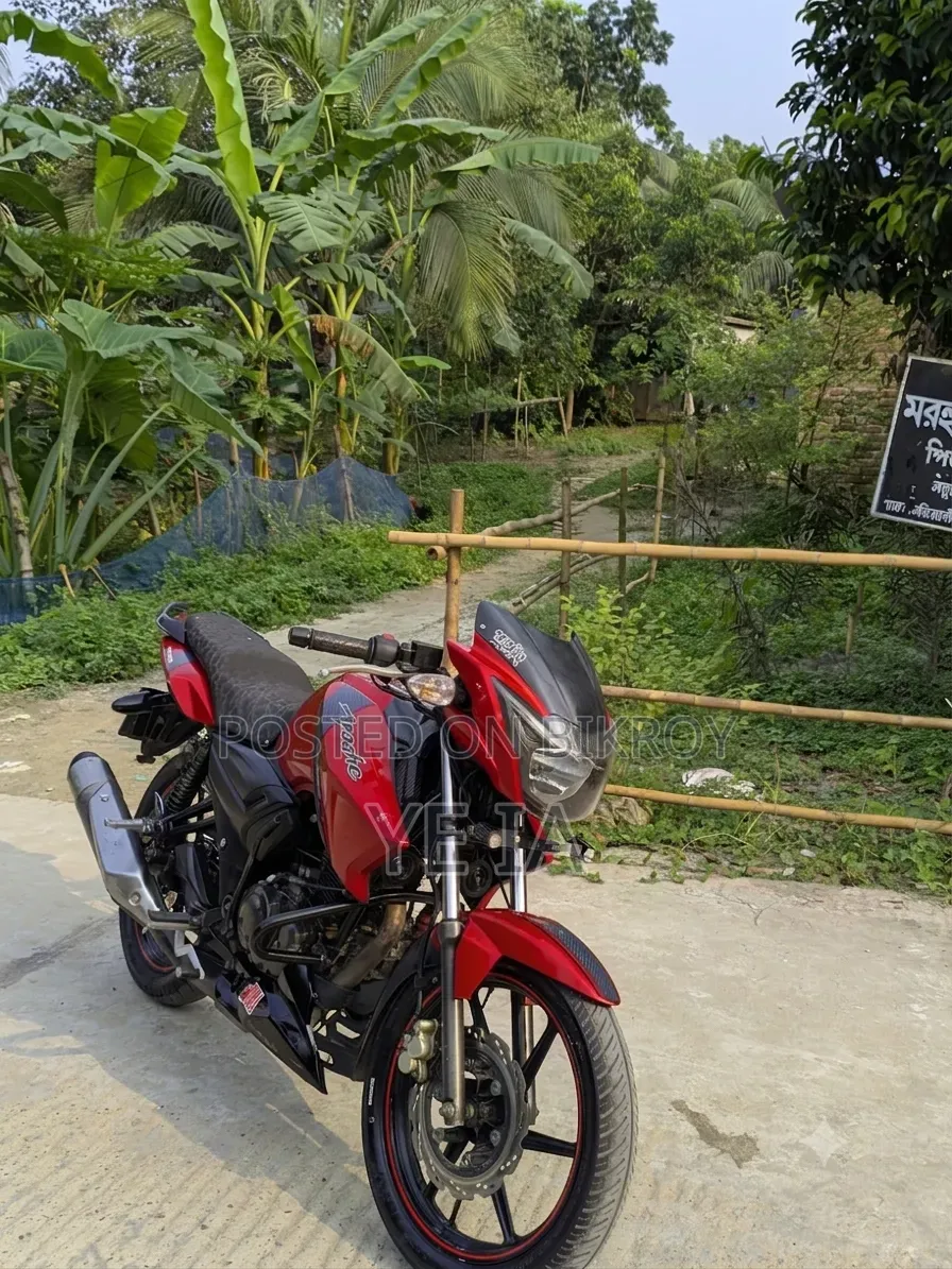 TVS Apache RTR 160 2V 2018 Red