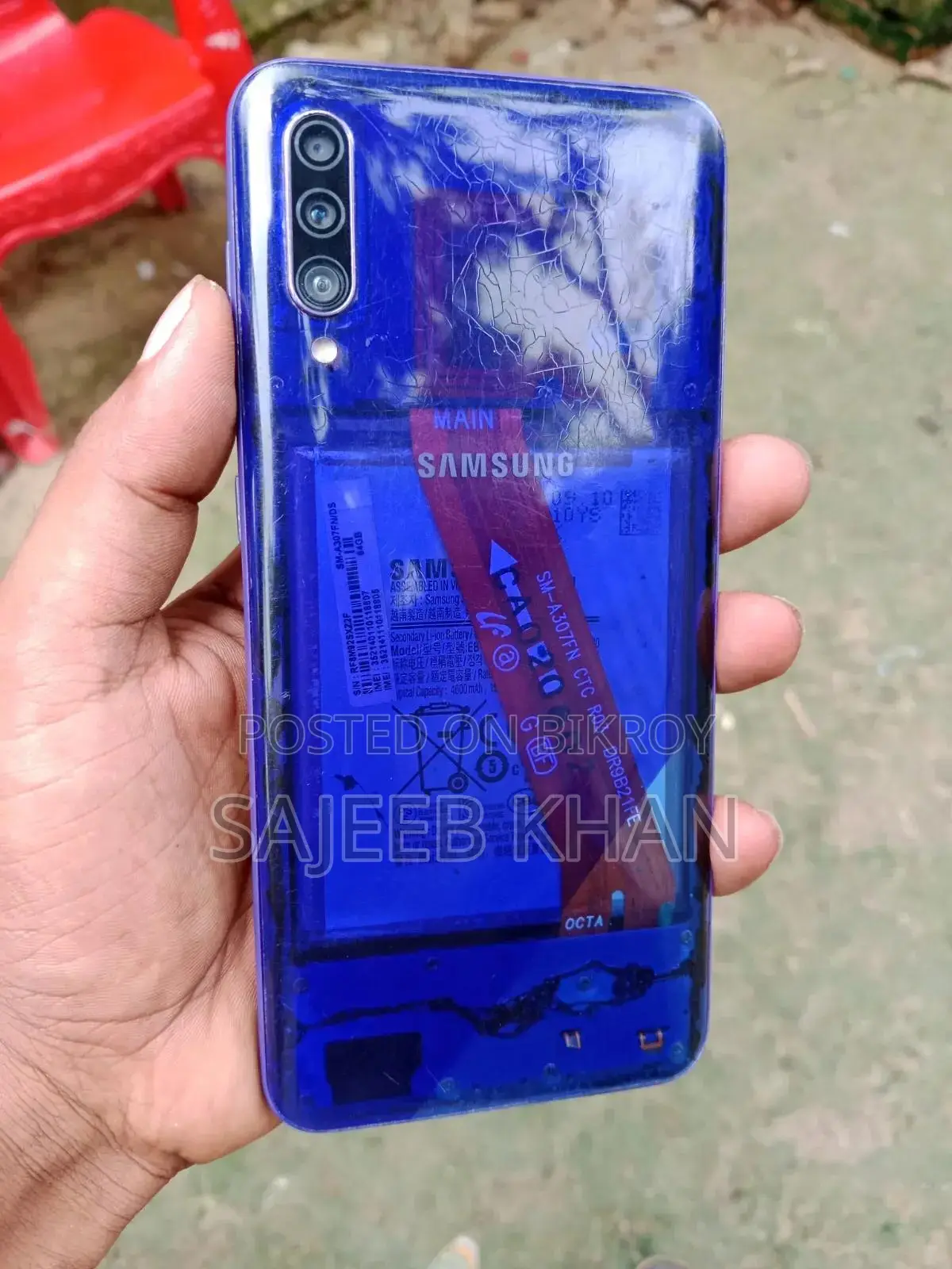 Samsung Galaxy A30s 64 GB Blue