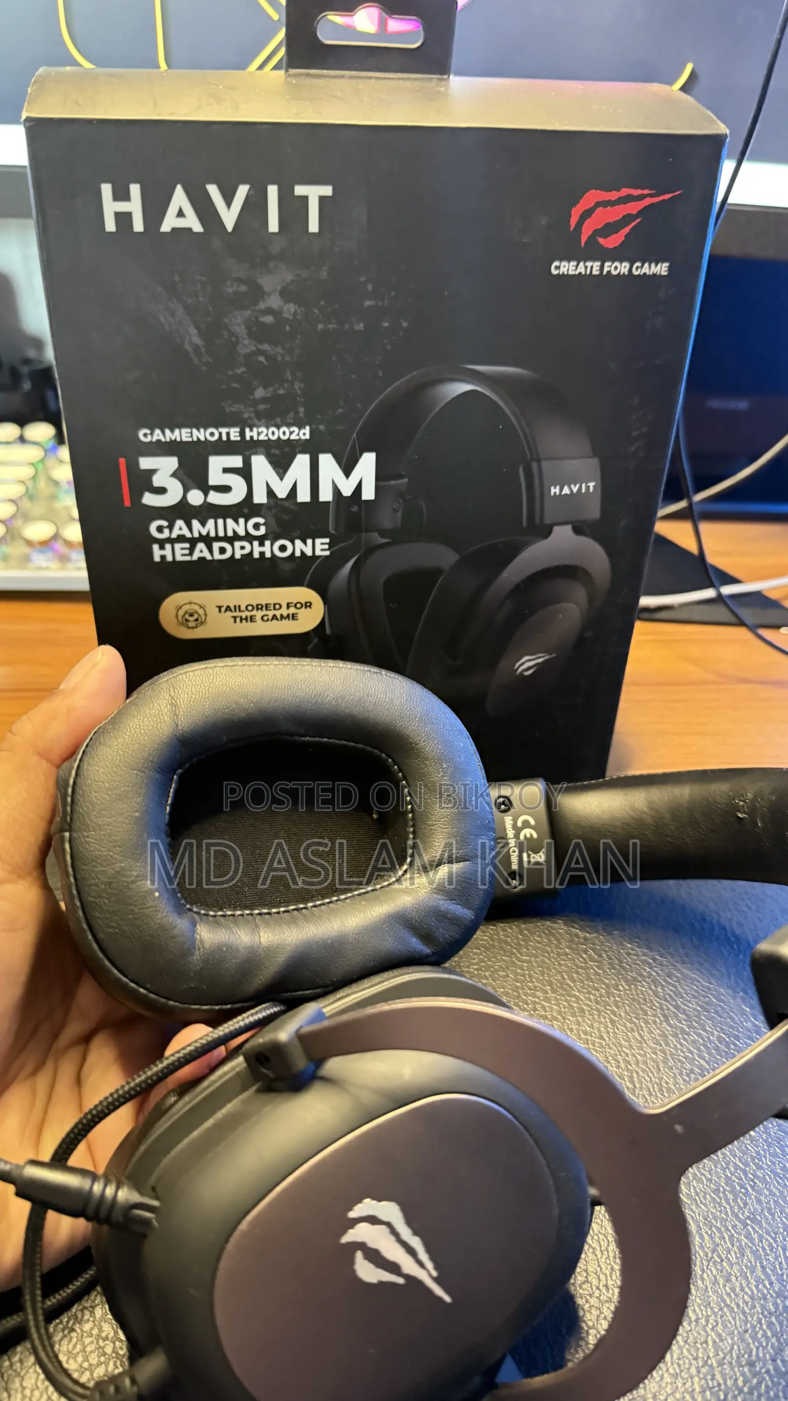 Havit Gamenote H2002d 3.5mm Gaming Headphone