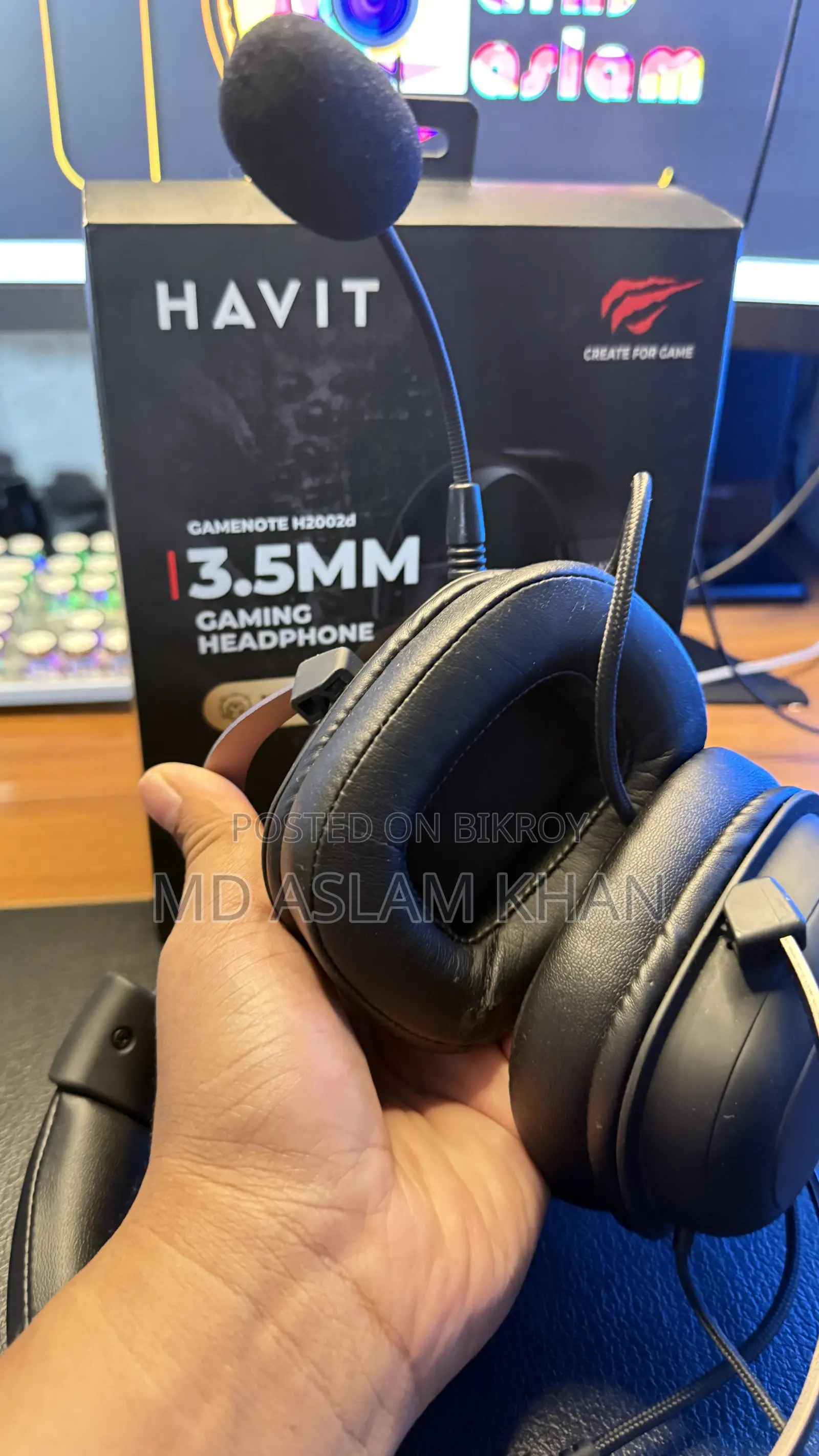 Havit Gamenote H2002d 3.5mm Gaming Headphone