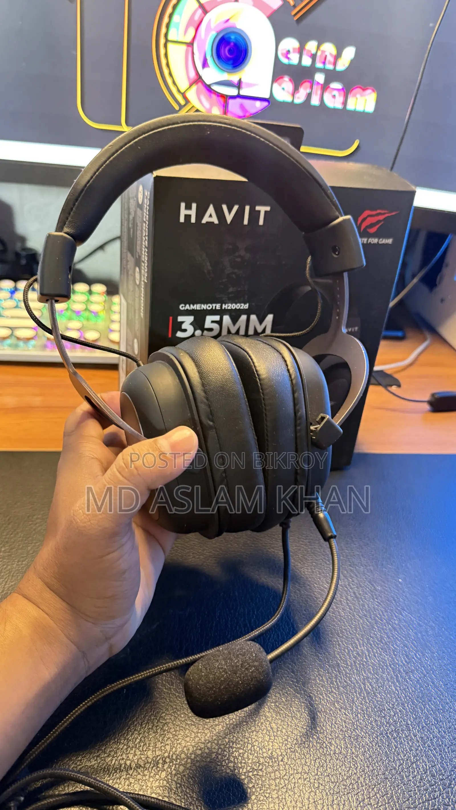 Havit Gamenote H2002d 3.5mm Gaming Headphone