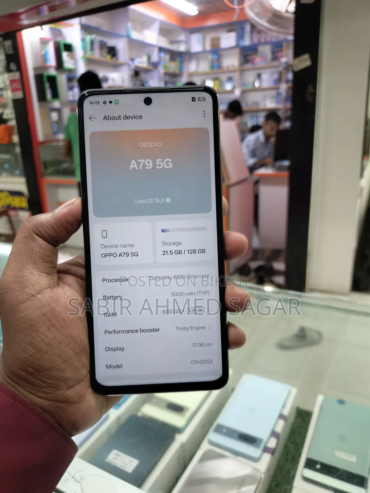 Oppo A79 5G 128 GB Gray