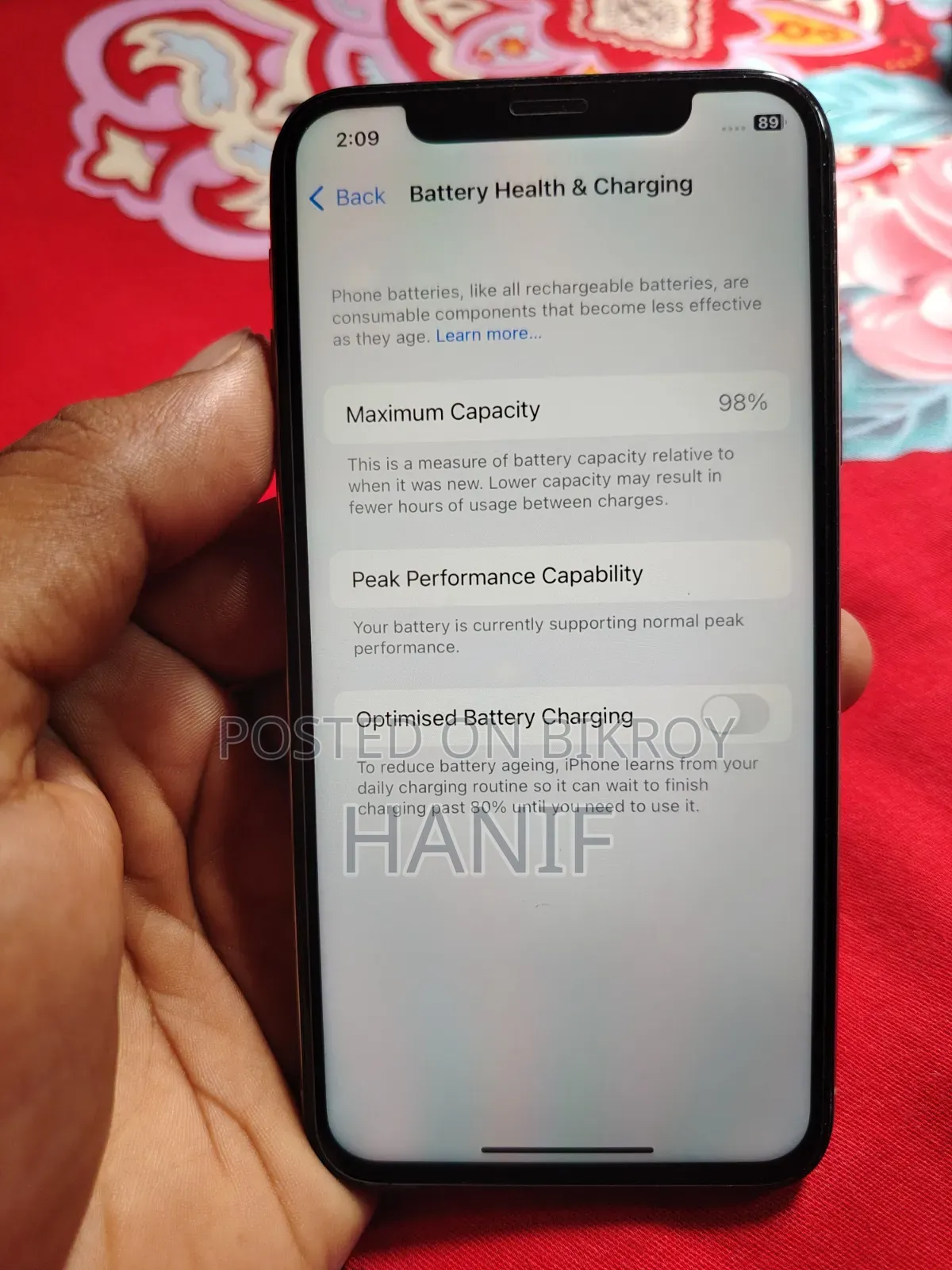Apple iPhone X 64 GB White