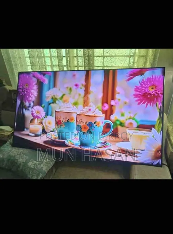 Samsung 75" 8K QLED Q65D Dubai Smart WiFi Android TV 1 Month Slim
