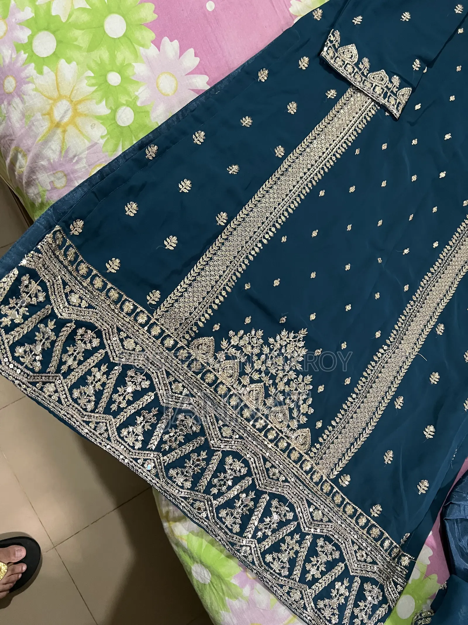 জর্জেট থ্রি-পিস