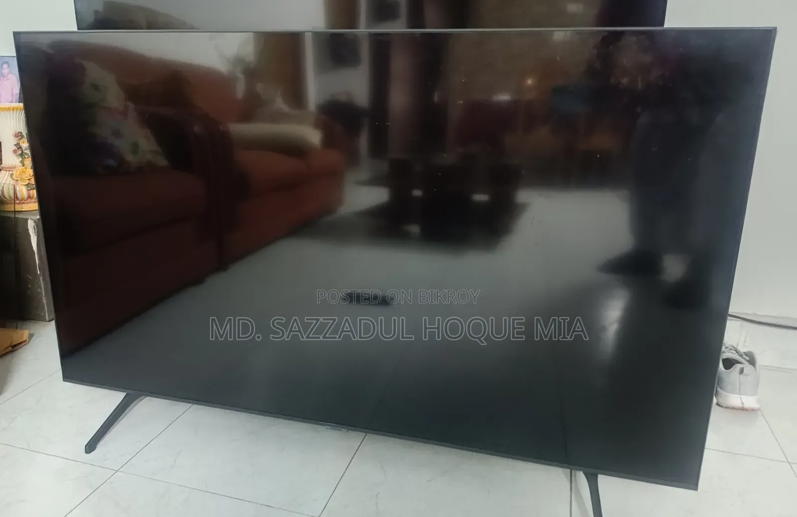 Samsung Tu7000 55" Crystal Uhd 4k Smart Tv (Destroyed Panel)