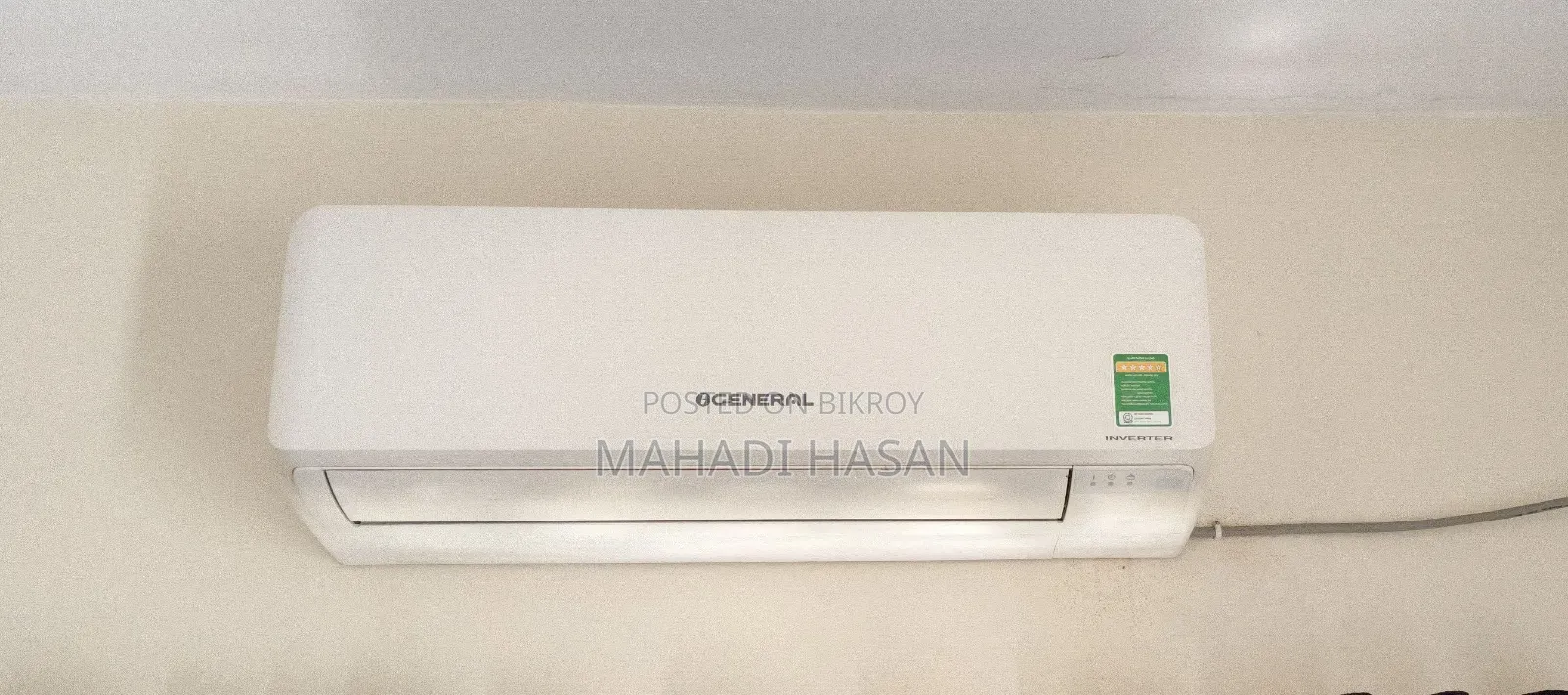 General 1.5 Ton Asgg-18cpta Inverter Air Conditioner