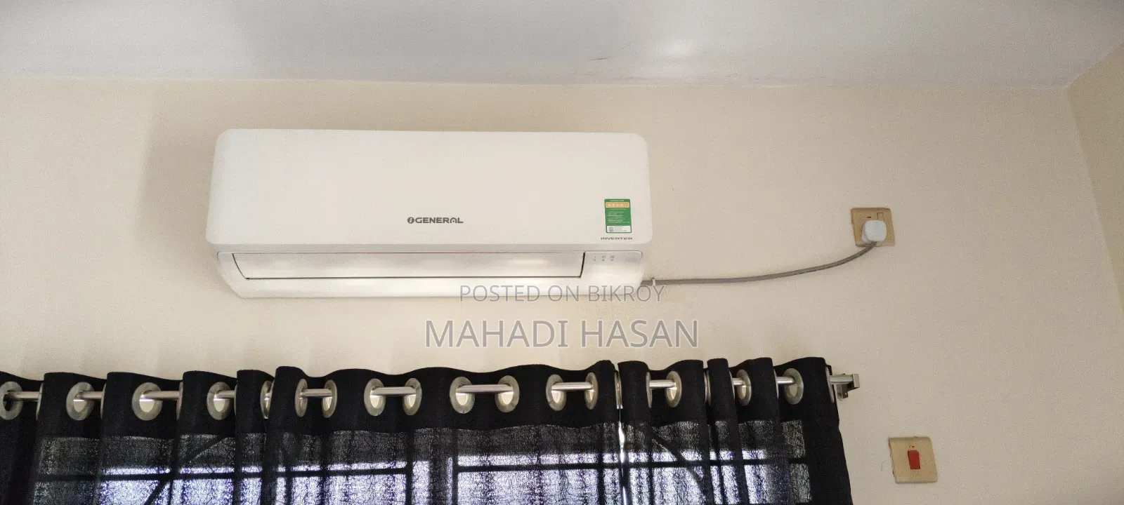 General 1.5 Ton Asgg-18cpta Inverter Air Conditioner