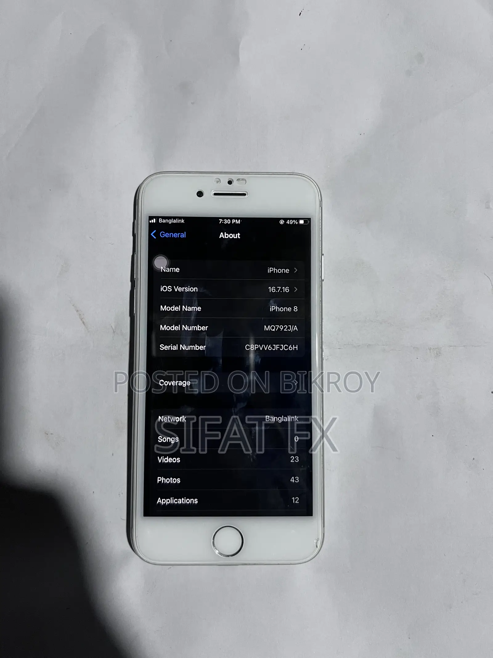 Apple iPhone 8 64 GB White