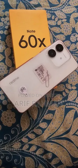 নতুন রিয়েলমি নোট ৬০এক্স ৬৪ জিবি