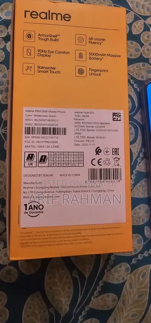 New Realme Note 60x 64 GB
