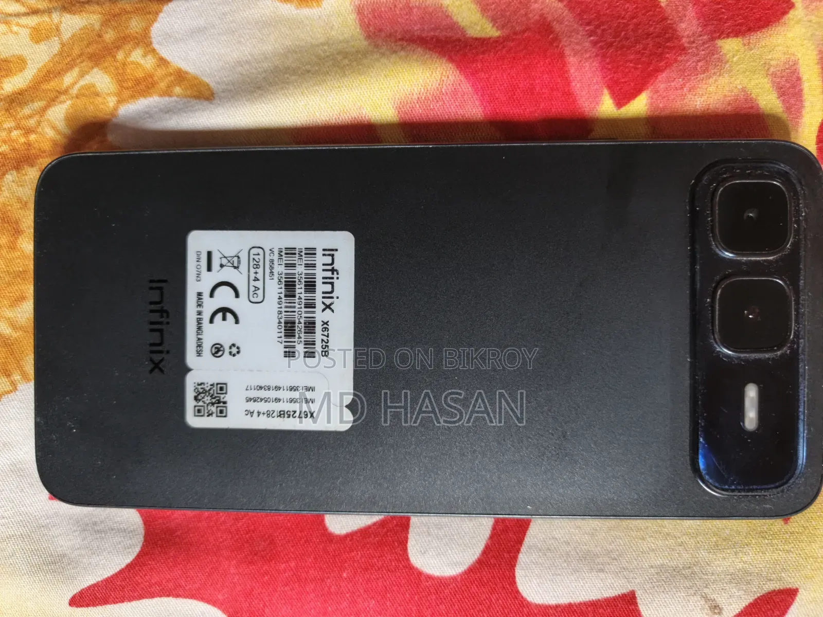 Infinix Smart 10 Plus 128 GB Black