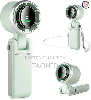 Portable Mini Handheld Fan – Smart Cooling Device