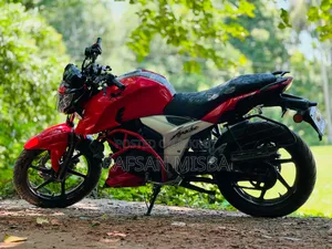 New TVS Apache 160 4V 2020 Red