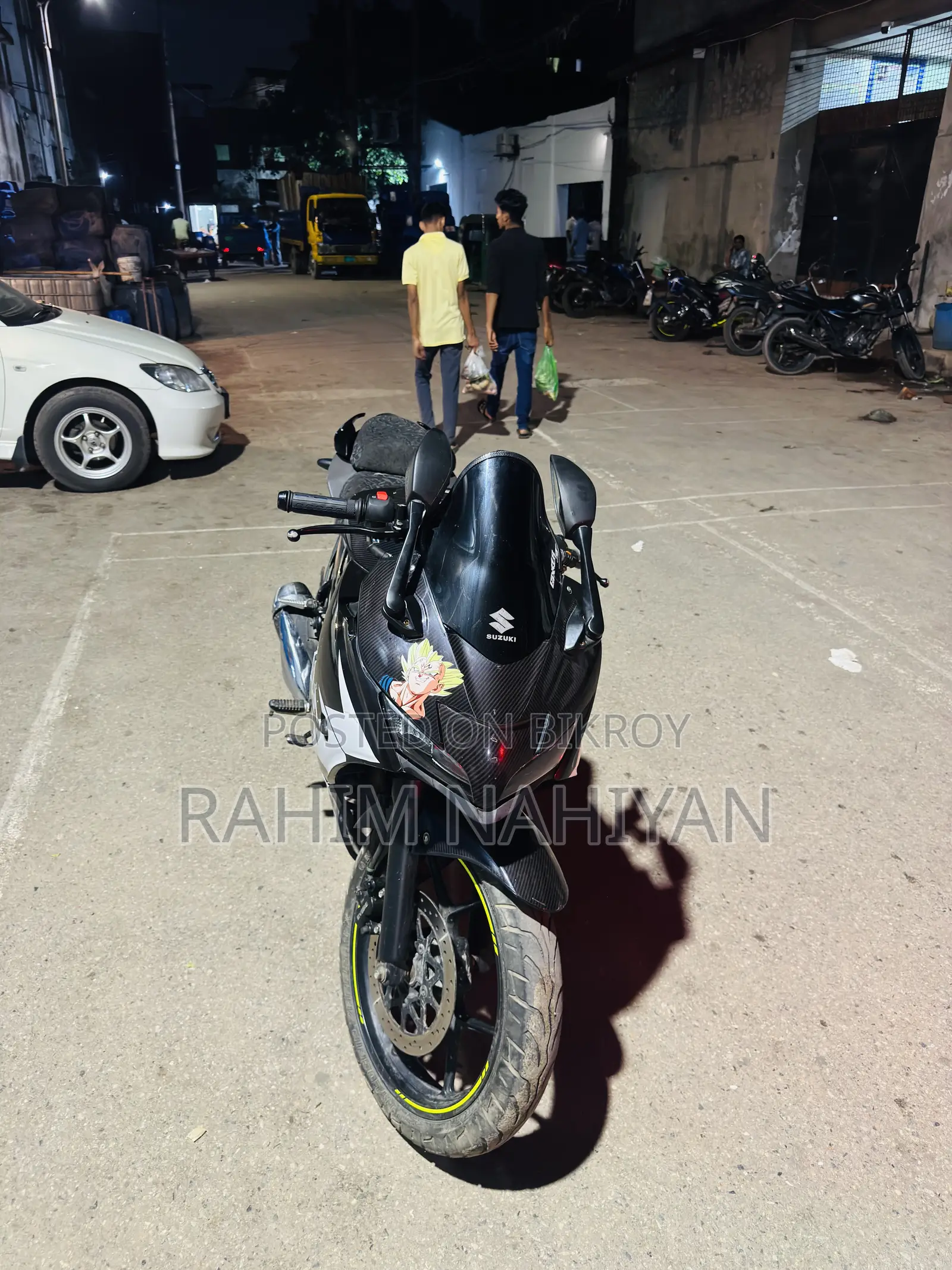 New Suzuki Gixxer SF FI 2023 Black
