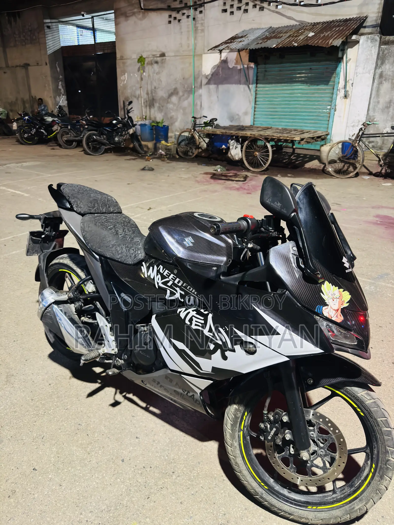 New Suzuki Gixxer SF FI 2023 Black