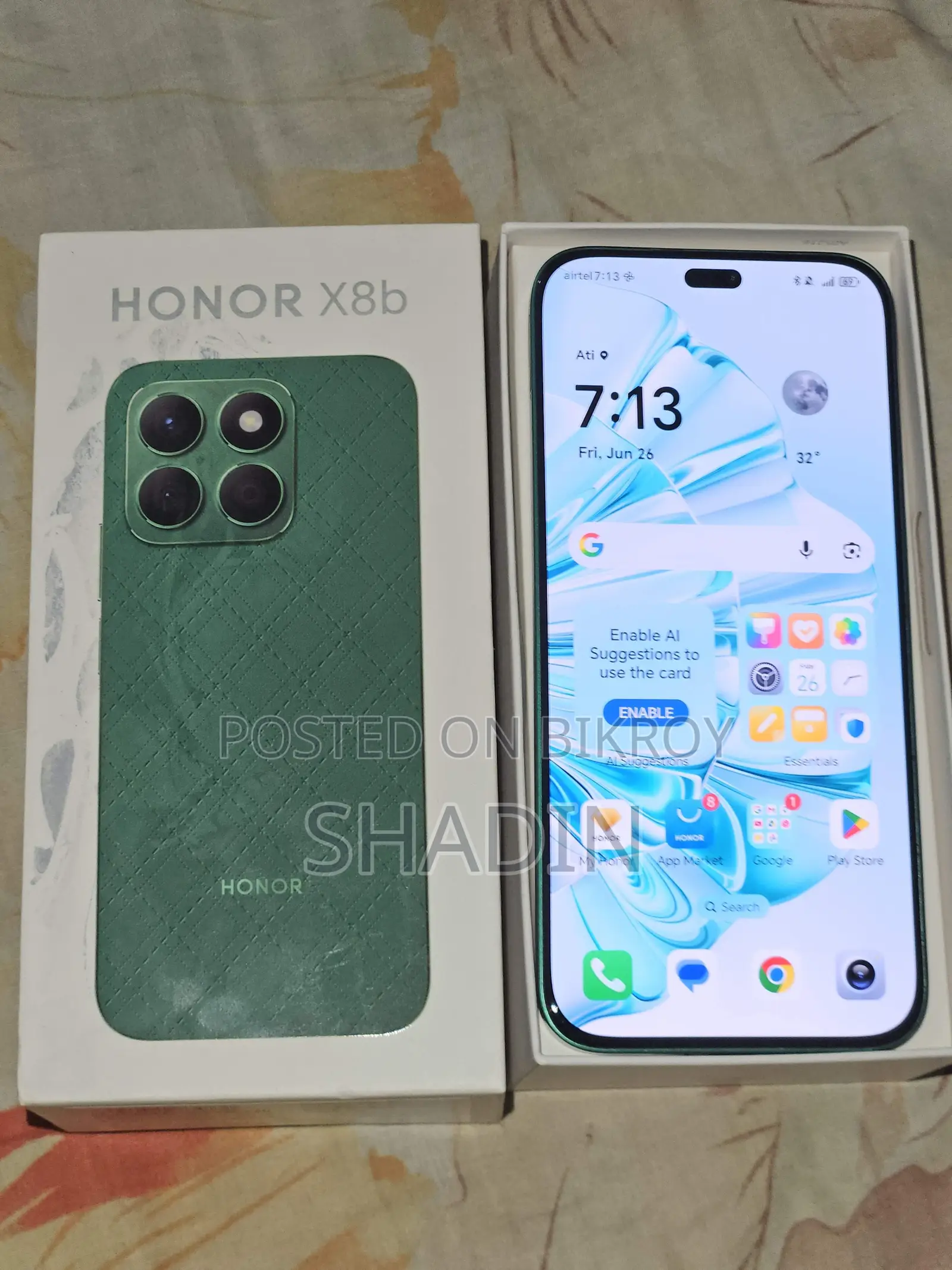 Honor X8b 512 GB Green