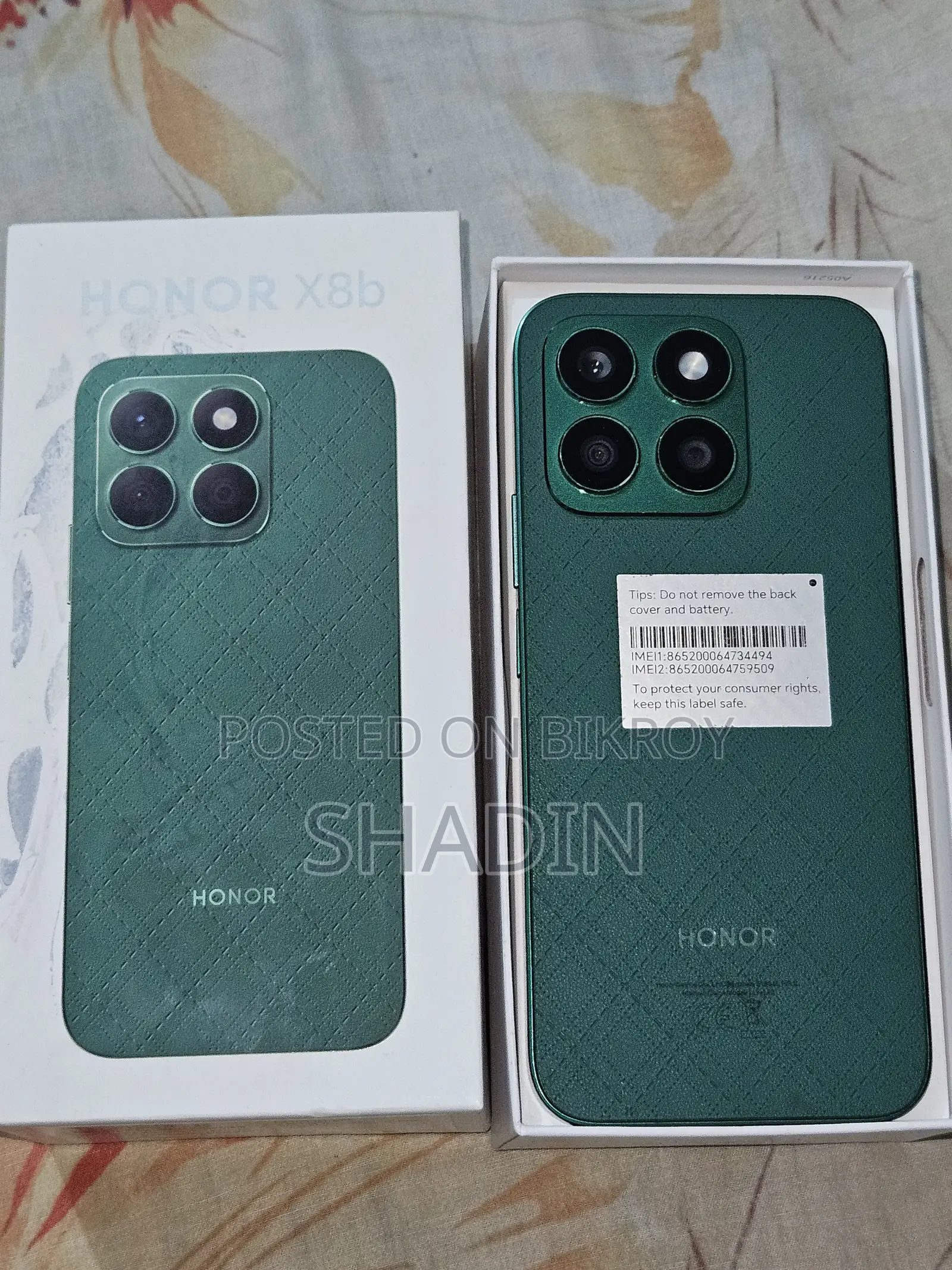 Honor X8b 512 GB Green