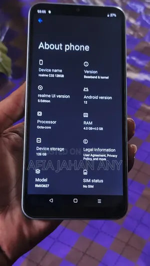 Realme C33 128 GB Bronze