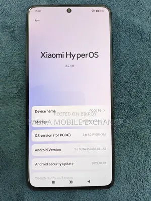 Xiaomi Poco F6 256 GB Black