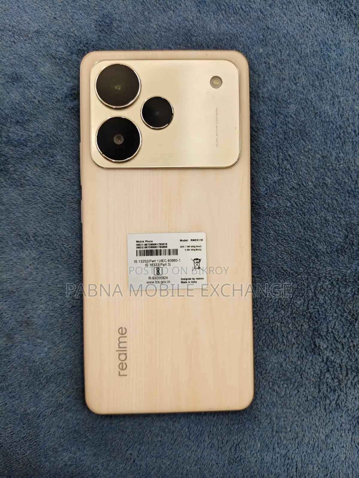 Realme P4 Pro 256 GB Gold