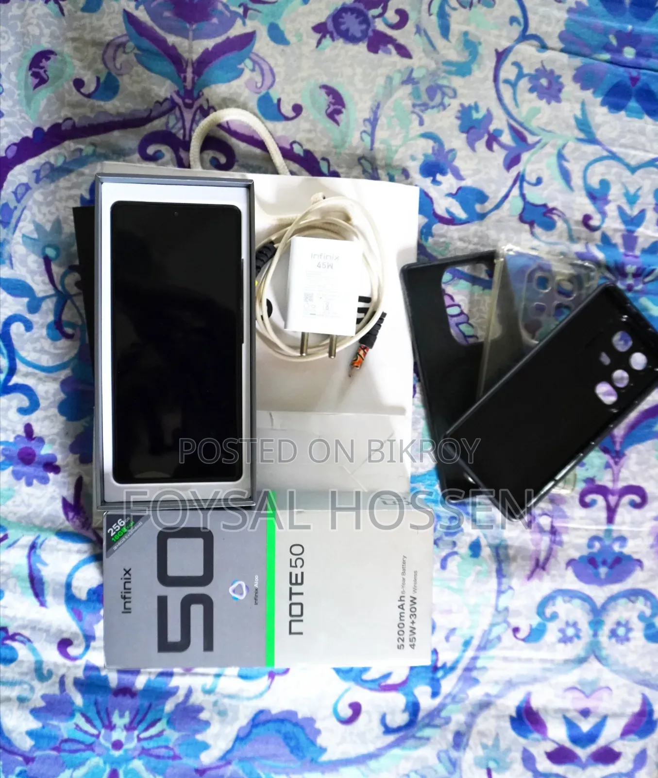 Infinix Note 50 4G 256 GB Blue