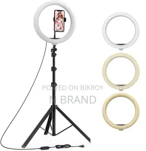 10 Inch Ring Light Tripod Stand