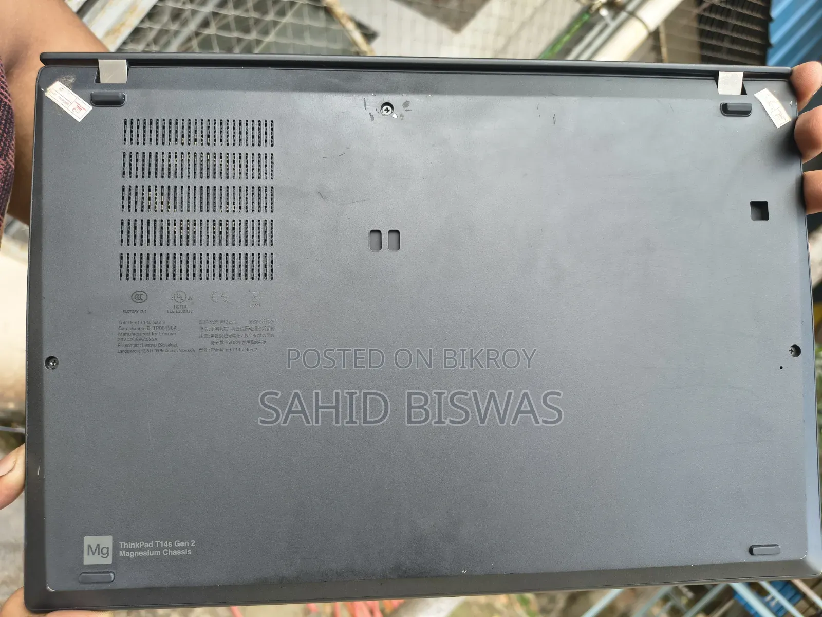 Laptop Lenovo ThinkPad T14s Gen 2 16GB Intel Core I5 SSD 512GB