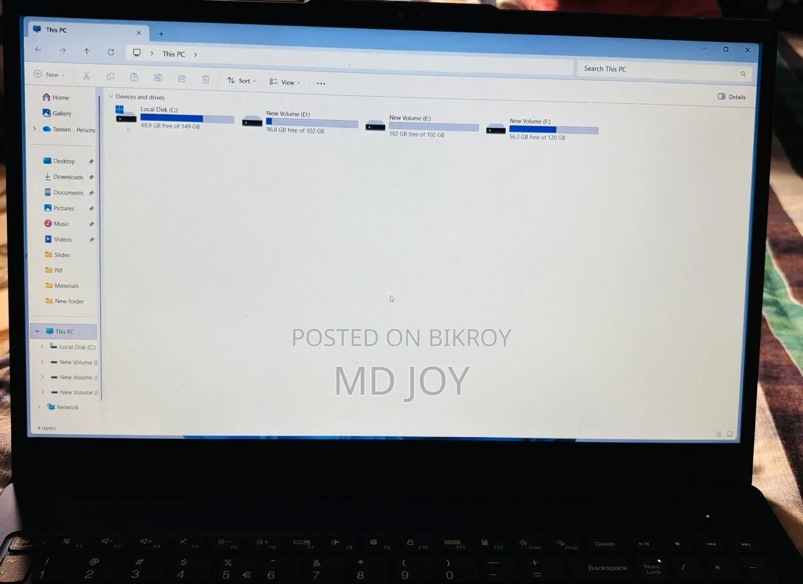 Laptop Lenovo Ideapad 3 8GB Intel Core i5 SSD 512GB