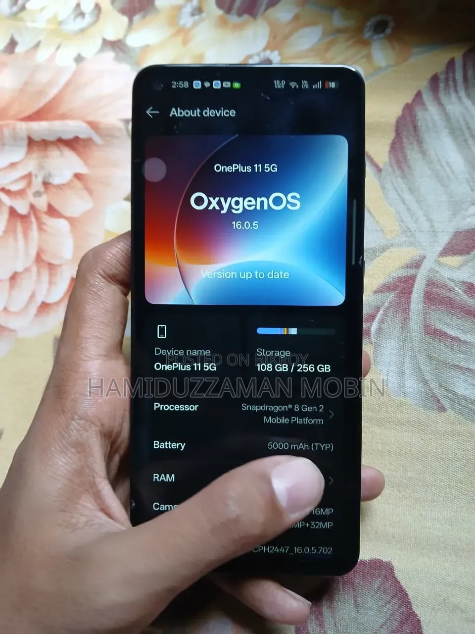OnePlus 11 256 GB Black