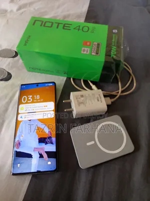 Infinix Note 40 Pro 256 GB Gray