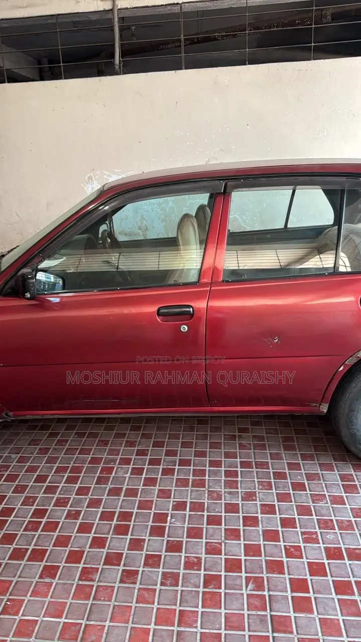 Toyota Starlet 1992 Red
