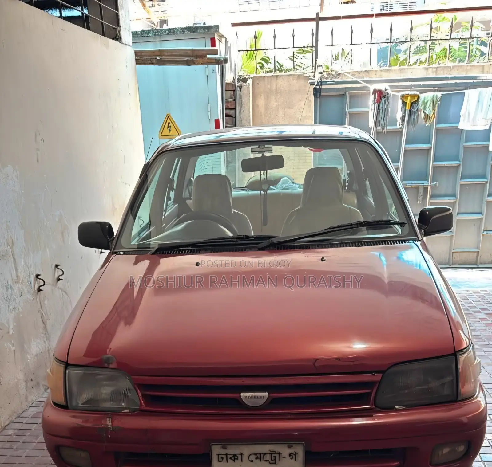 Toyota Starlet 1992 Red