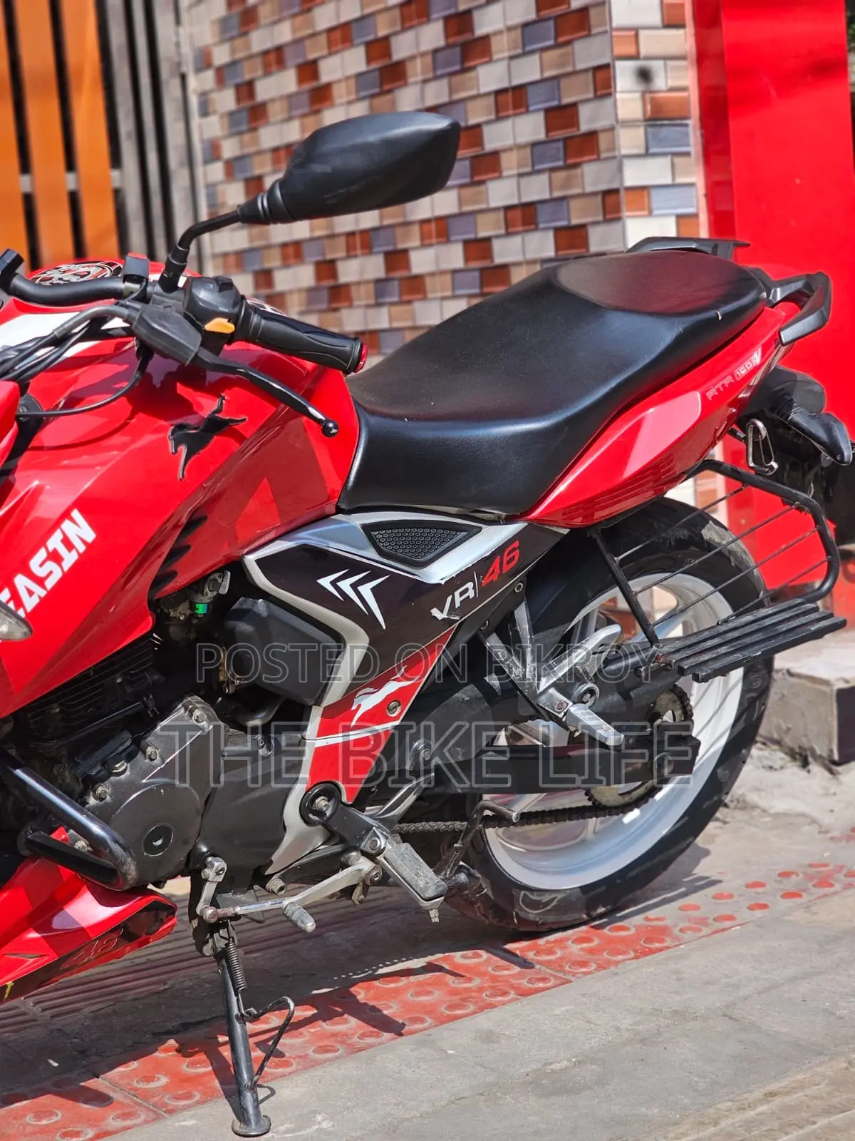 TVS Apache RTR 160 4V 2021 Red