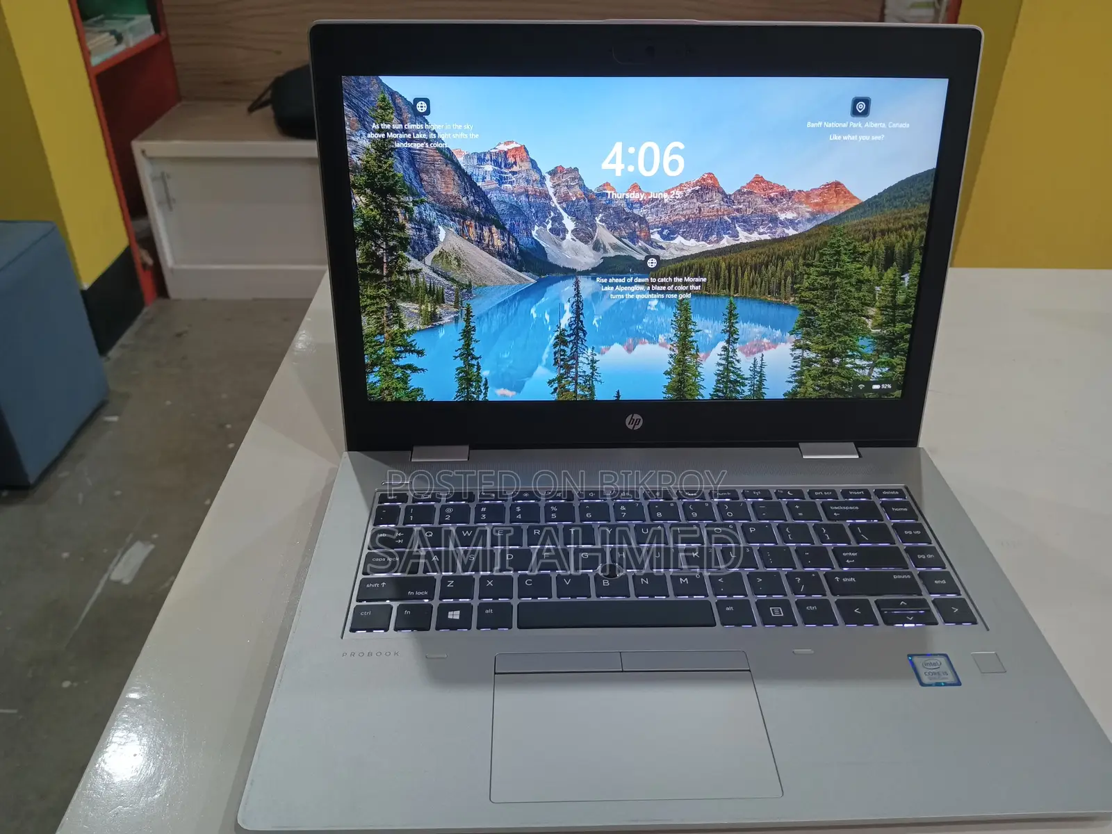 Laptop HP ProBook 640 G5 8GB Intel Core I5 SSD 256GB