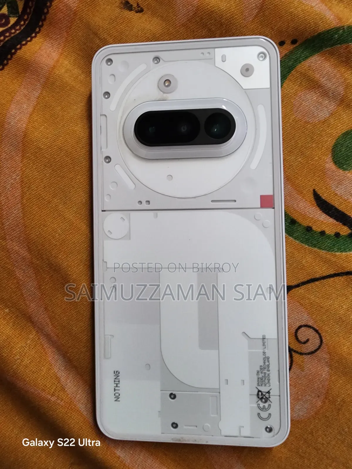 Nothing Phone 3a 128 GB White