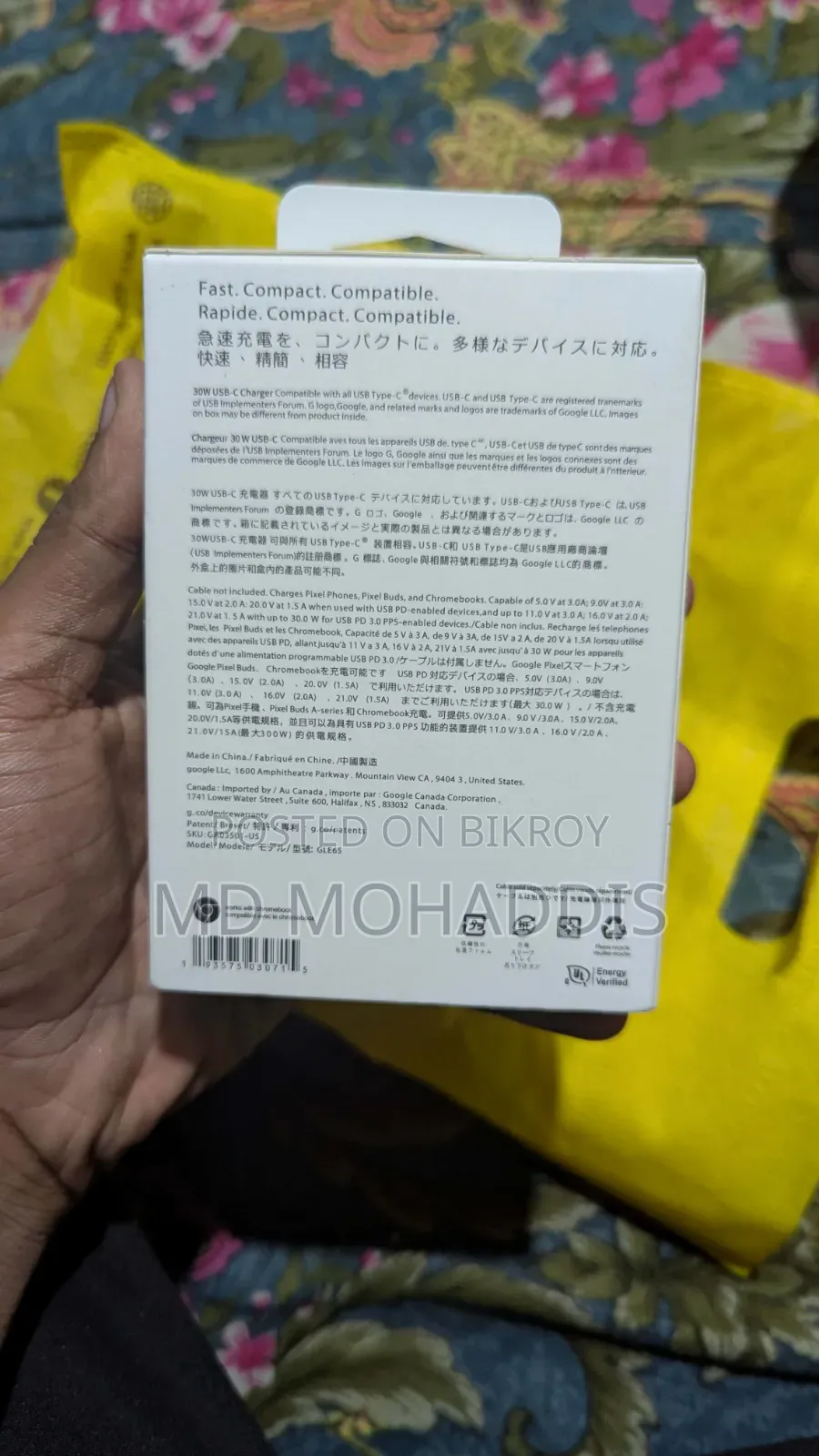 Google Original Charger