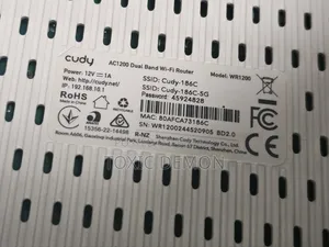 Cudy Wr1200/Ac1200 Dual Band Router For Sell