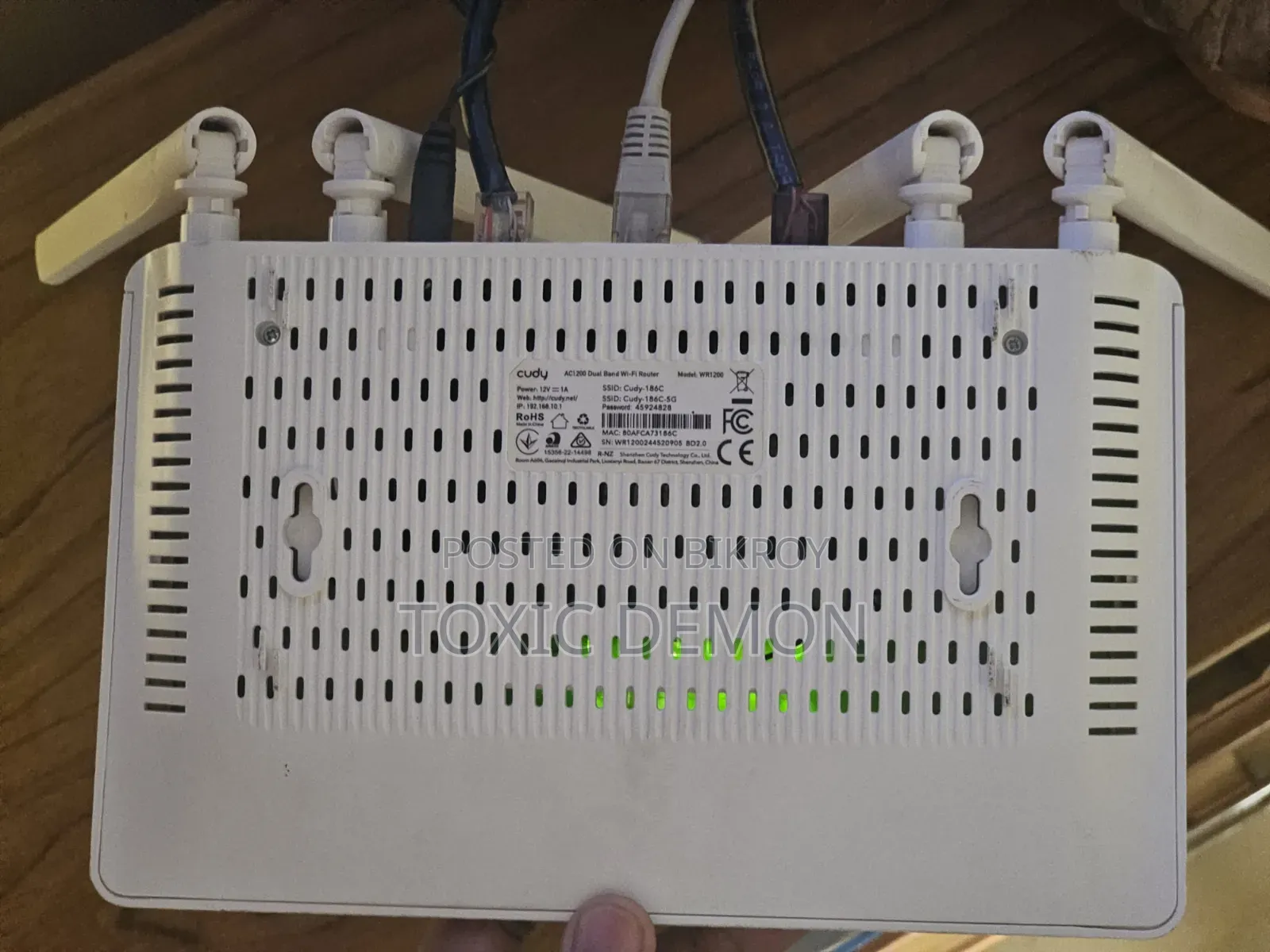 Cudy Wr1200/Ac1200 Dual Band Router For Sell