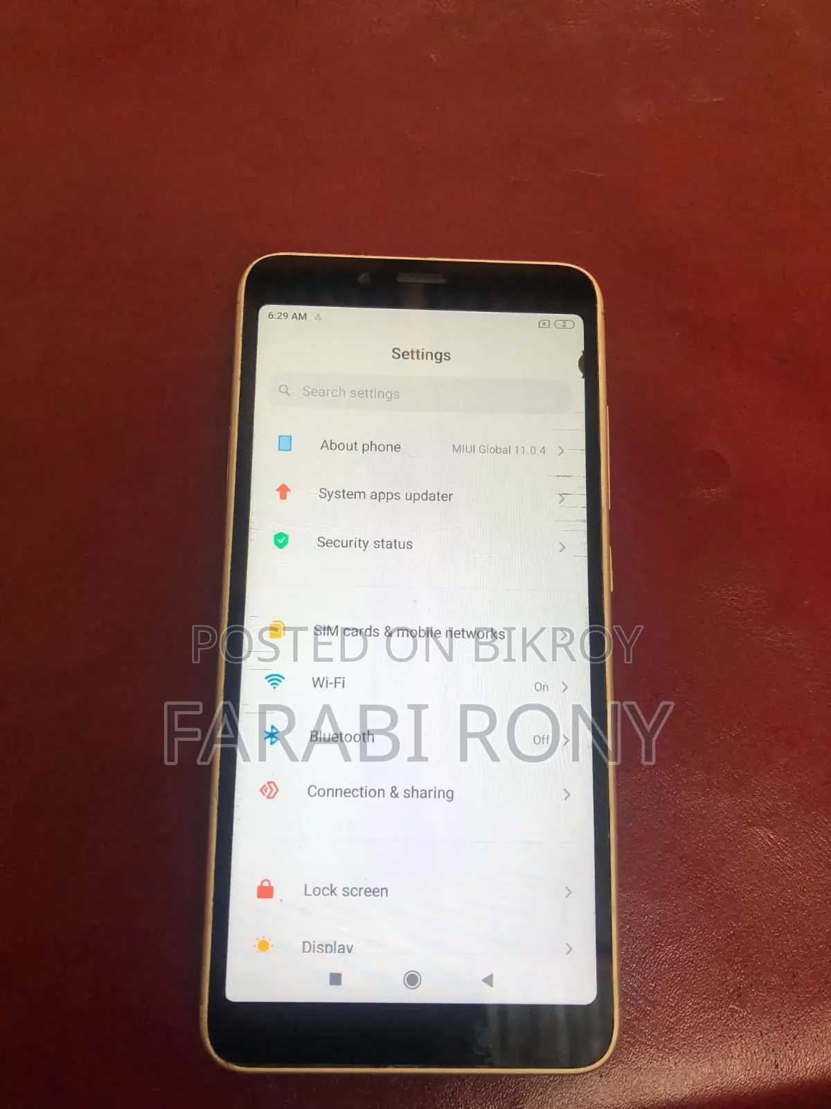 Xiaomi Redmi 6A 32 GB Gold