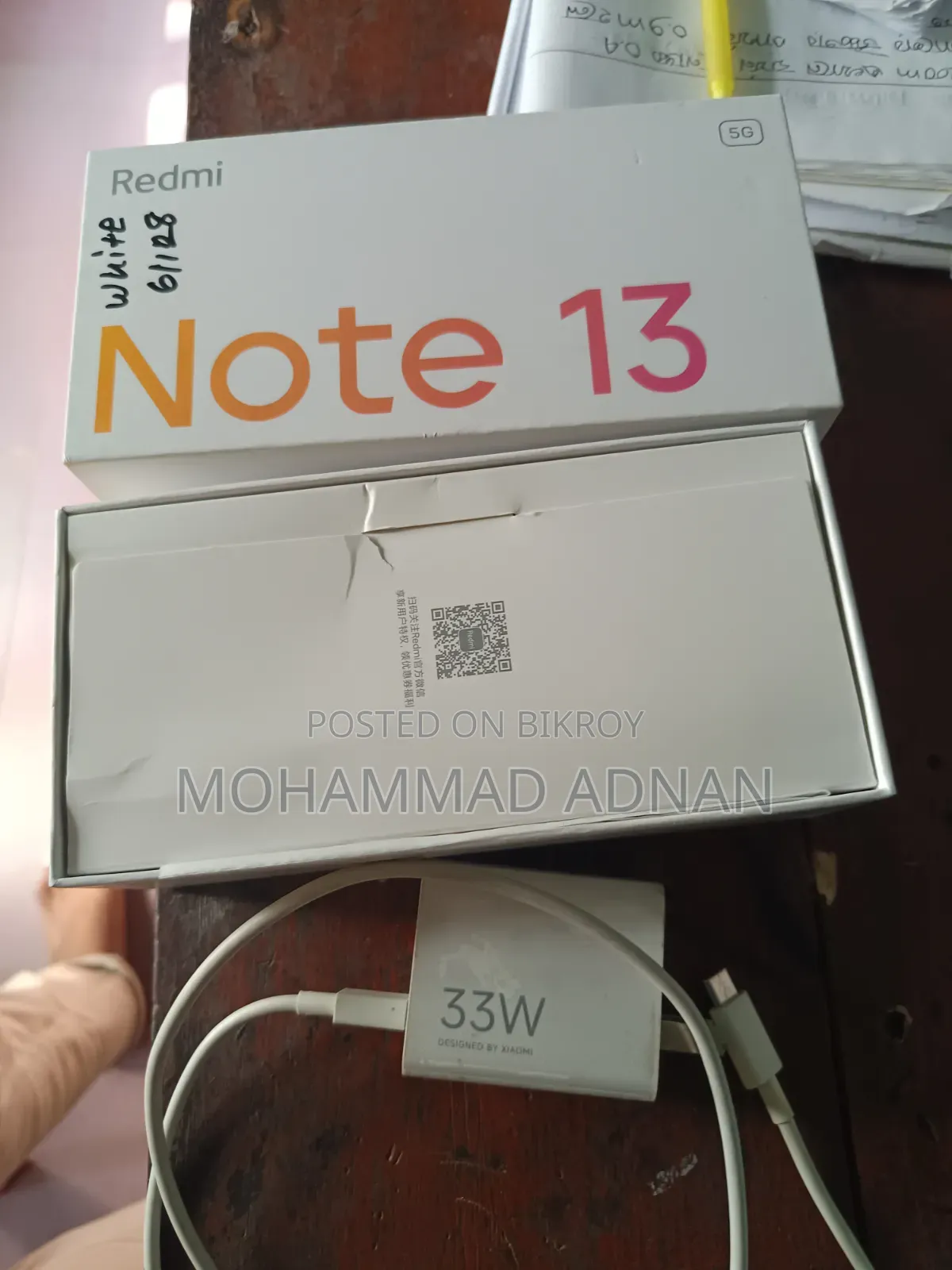 Xiaomi Redmi Note 13 Pro 5G 128 GB White