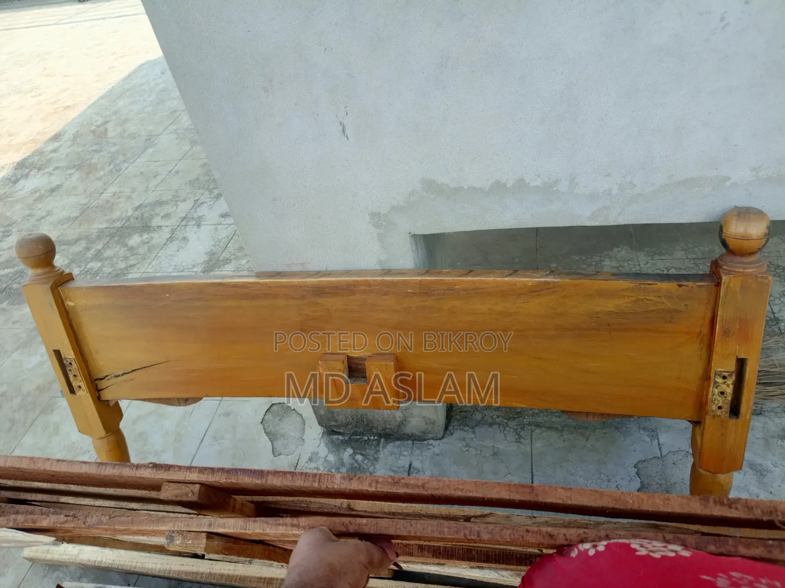 Wooden Bed