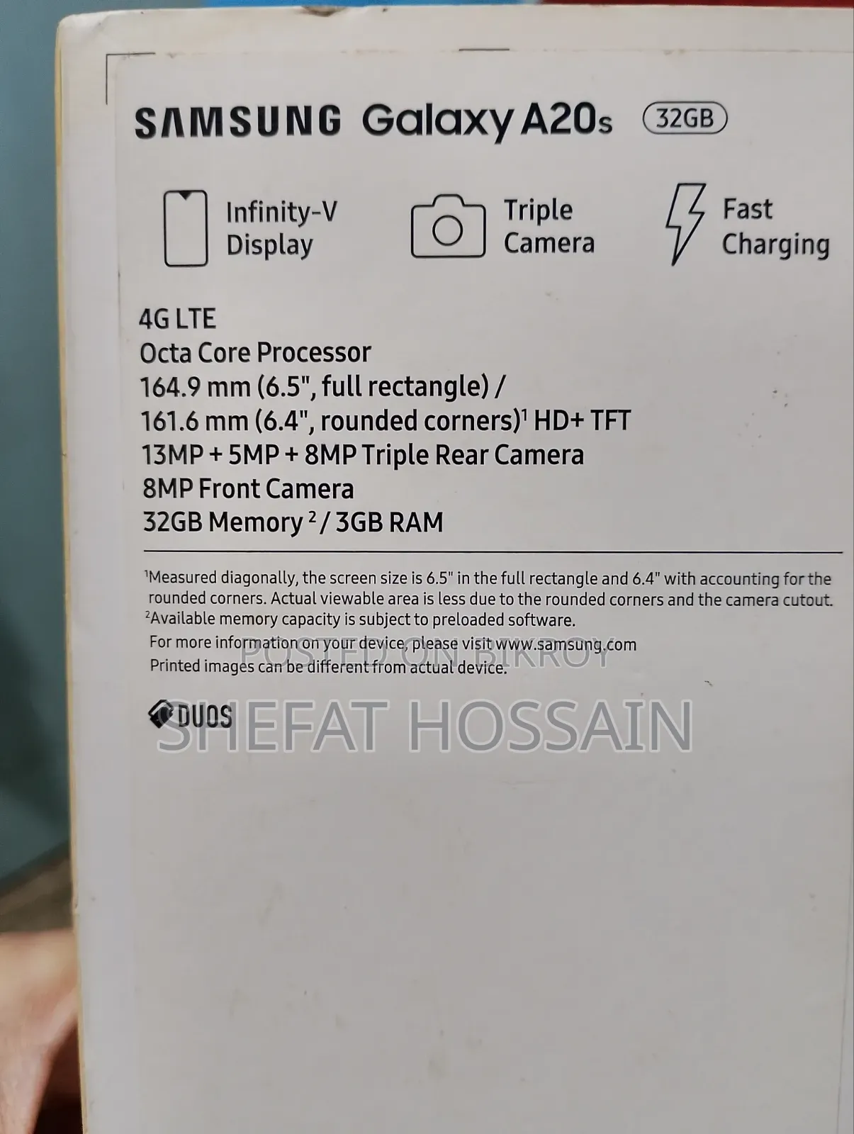 Samsung Galaxy A02S 32 GB Green