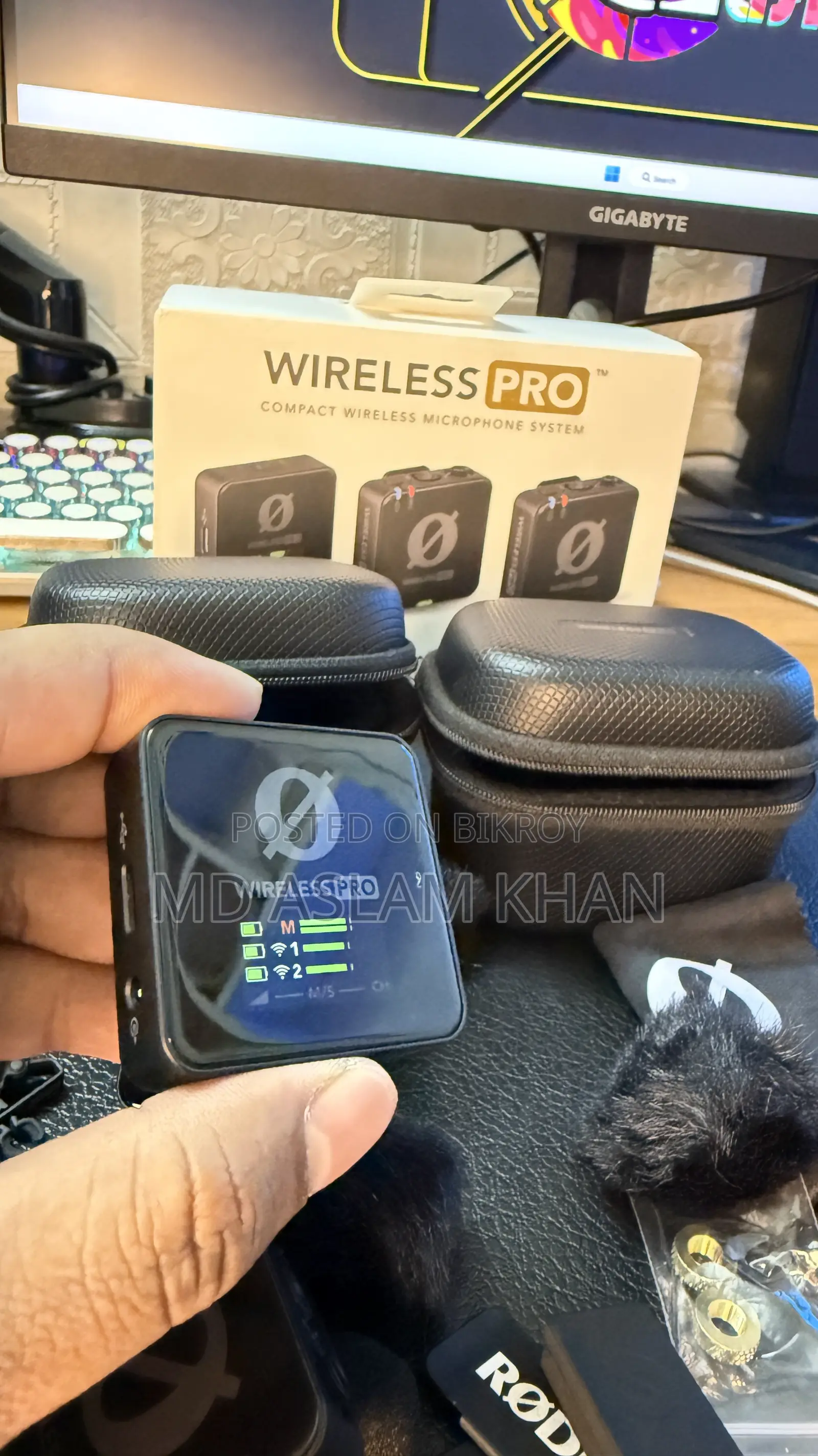 Rode Wireless Pro Clip-on Wireless Microphone